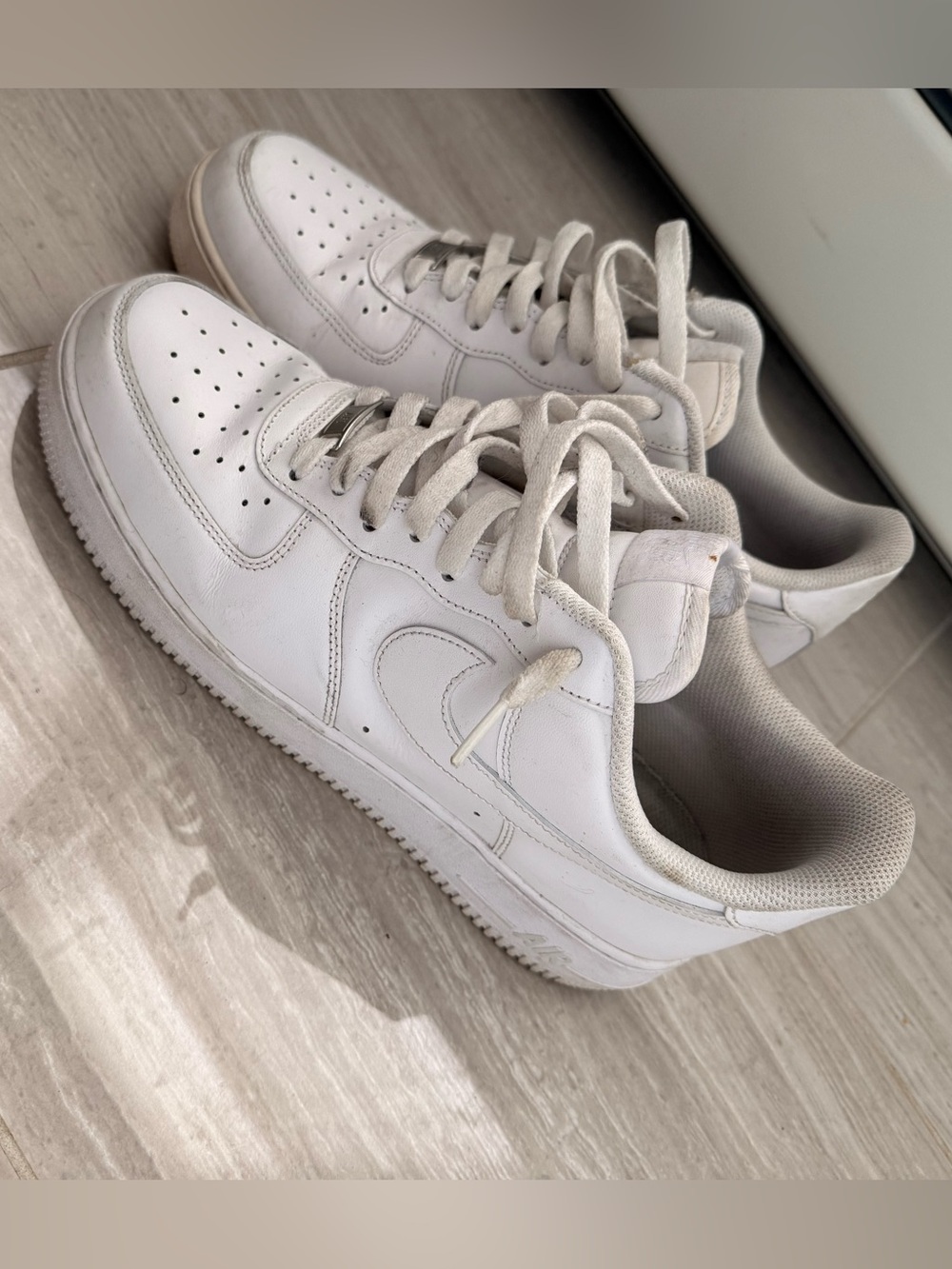Nike White Air Force 1’s - Preloved